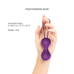 Вагінальні кульки Love To Love JOIA - PURPLE RAIN - - фото №5