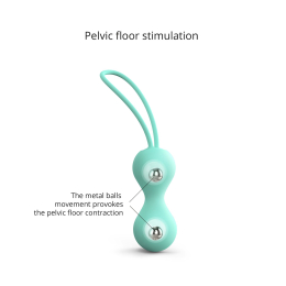 Вагінальні кульки Love To Love JOIA - ENJOY MINT - - фото №3