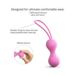 Вагінальні кульки Love To Love JOIA - PINK PASSION - - фото №2