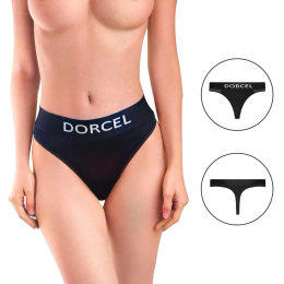 Трусики з кишенею для вібратора Dorcel PANTY LOVER S - фото