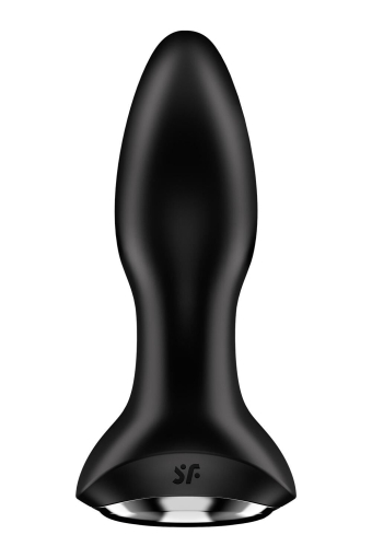 Анальна смарт-вібропробка із перлинним масажем Satisfyer Rotator Plug 2+ Black - фото №4