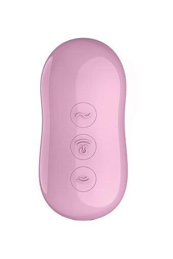 Вакуумний стимулятор із вібрацією Satisfyer Cotton Candy Lilac - фото №5