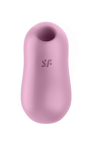 Вакуумний стимулятор із вібрацією Satisfyer Cotton Candy Lilac - фото №3
