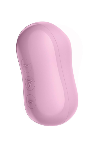 Вакуумний стимулятор із вібрацією Satisfyer Cotton Candy Lilac - фото №6