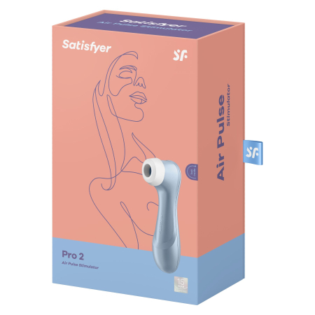 Вакуумний кліторальний стимулятор Satisfyer Pro 2 Blue - фото №9