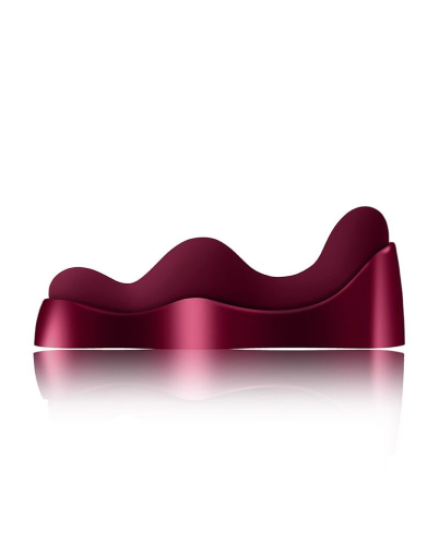 Універсальний sit-on-top вібратор Rocks Off Ruby Glow Blush, пульт ДК №4