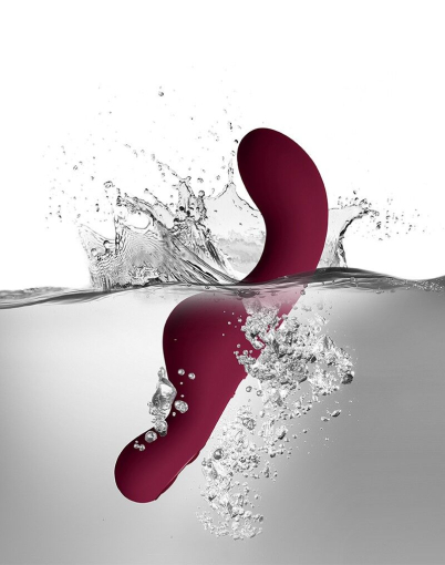 Універсальний sit-on-top вібратор Rocks Off Ruby Glow Blush, пульт ДК №9