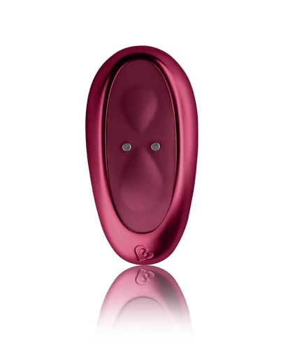 Універсальний sit-on-top вібратор Rocks Off Ruby Glow Blush, пульт ДК №6
