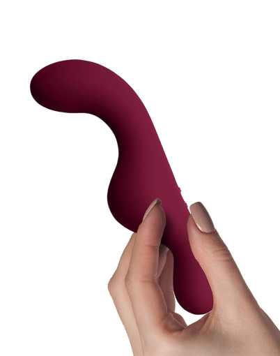 Універсальний sit-on-top вібратор Rocks Off Ruby Glow Blush, пульт ДК №8