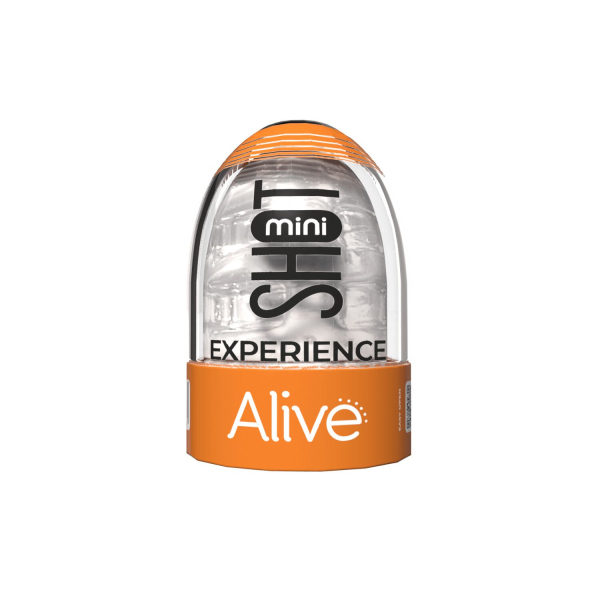 Мінімастурбатор Alive Mini Masturbator (Transparent) - фото