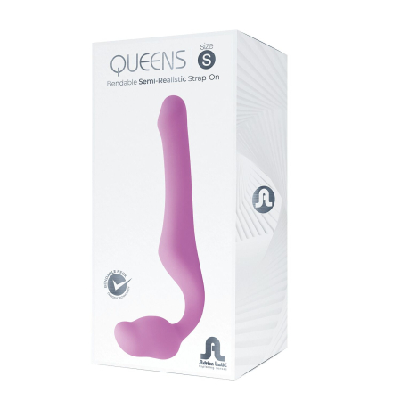 Безремінний страпон Adrien Lastic Queens S, регульований вигин, діаметр 3 см - фото №4