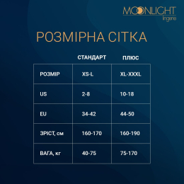 Відверта мінісукня Moonlight Model 18 XS-L Black, зі вставками із великої сітки - - фото №4