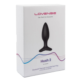 Анальна смарт-вібропробка Lovense Hush 2, розмір S - №4