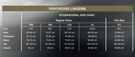 Боді Penthouse Scandalous S/L Black, велика сітка, високий комір, довгі рукави - фото №4