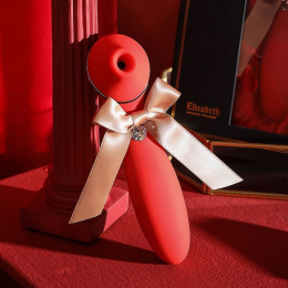 Вакуумний вібратор KISTOY Elizabeth, преміальне паковання - - фото №3