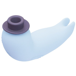 Вакуумний вібратор CuteVibe Franky Blue - - фото №3