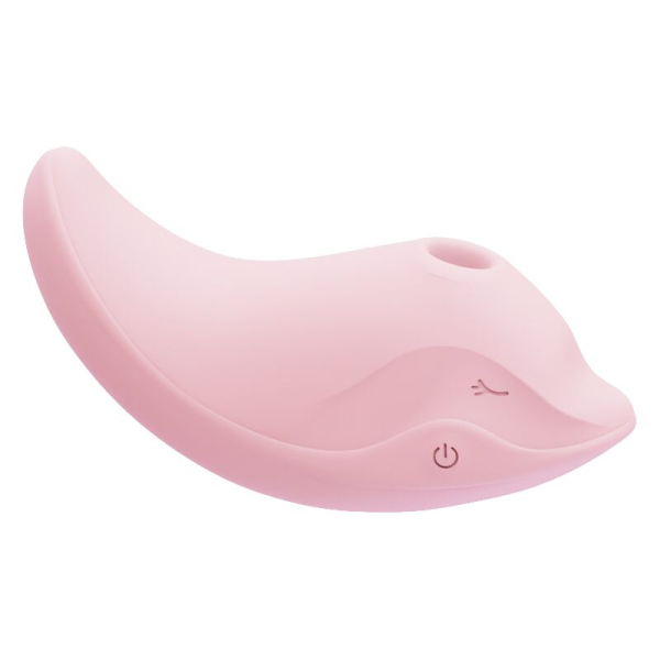 Вібратор та вакуумний стимулятор CuteVibe Heidi Pink 