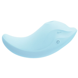 Вібратор та вакуумний стимулятор CuteVibe Heidi Blue - - фото №3