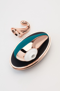 Вишуканий вакуумний вібратор Knight Jenay SOUL & DESIRE, лубрикант у комплекті - - фото №4