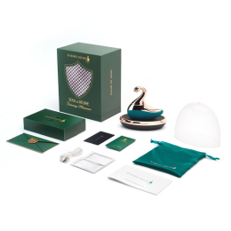 Вишуканий вакуумний вібратор Knight Jenay SOUL & DESIRE, лубрикант у комплекті - - фото №5