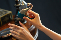 Вишуканий вакуумний вібратор Knight Jenay SOUL & DESIRE, лубрикант у комплекті - - фото №8