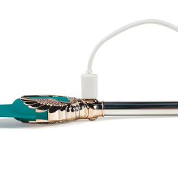 Вишуканий вібратор Knight Jenay FLOWERS & SWORD, маска, стрічка та лубрикант у комплекті - - фото №4