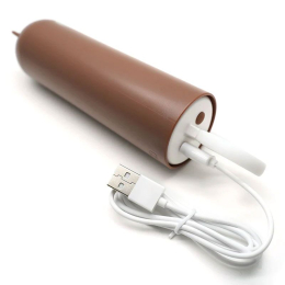 Вібратор CuteVibe Teddy Brown (Pink Dildo), реалістичний вібратор під виглядом морозива - - фото №4