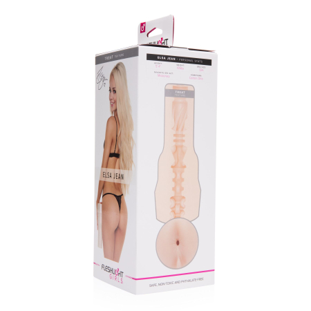 Мастурбатор Fleshlight Girls: Elsa Jean — Treat, зі зліпка ануса, дуже ніжний - фото №5