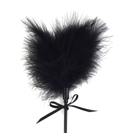 Лоскітка зі шльопалкою Піка Art of Sex – Puff Peak, чорна - - фото №3