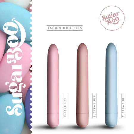 Мінівібратор SugarBoo Sugar Pink, 10 рівнів інтенсивності - фото №6