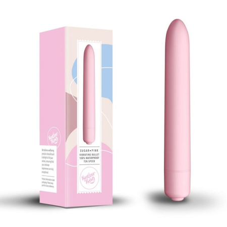 Мінівібратор SugarBoo Sugar Pink, 10 рівнів інтенсивності - фото №4