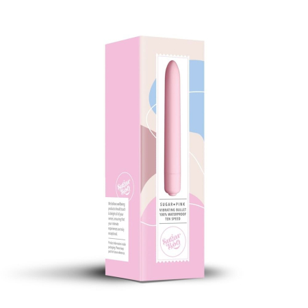 Мінівібратор SugarBoo Sugar Pink, 10 рівнів інтенсивності - фото №5