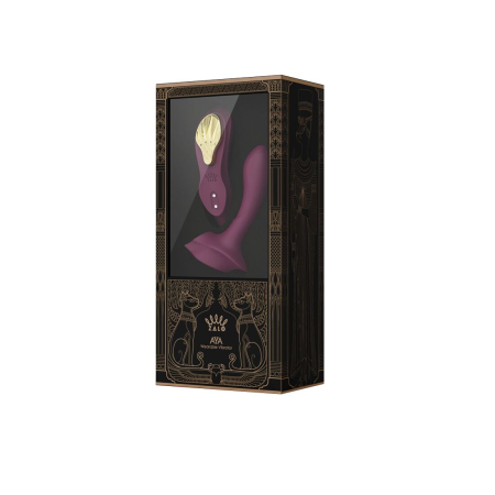 Смарт-вібратор у трусики Zalo - AYA Velvet Purple, насадка та пульт ДК №9