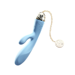 Смартвібратор-кролик Zalo — Rosalie Royal Blue 