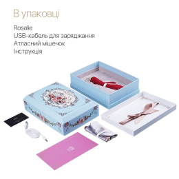 Смартвібратор-кролик Zalo — Rosalie Rouge Pink - №9