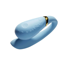 Смартвібратор для пар Zalo — Fanfan Royal Blue 