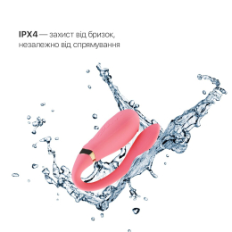 Смартвібратор для пар Zalo — Fanfan Rouge Pink - №6