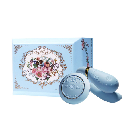 Смартвібратор для пар Zalo Fanfan set Royal Blue, пульт ДК - фото №10