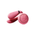Смартвібратор для пар Zalo Fanfan set Rouge Pink, пульт ДК - фото