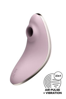 Вакуумний вібратор Satisfyer Vulva Lover 1 Violet - фото
