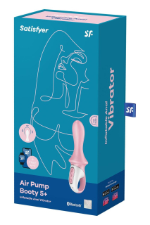 Анальний смарт-вібратор Satisfyer Air Pump Booty 5+, надувається - - фото №8