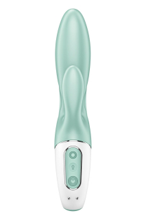 Смарт вібратор-кролик Satisfyer Air Pump Bunny 5+, надувається - №6