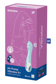 Смарт-вібратор точки G Satisfyer Air Pump Vibrator 5+, надувається - - фото №8