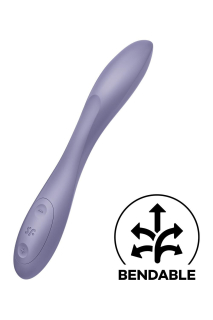 Універсальний вібратор Satisfyer G-Spot Flex 2, гнучкий стовбур із фіксацією положення - фото