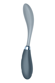 Вібратор Satisfyer G-Spot Flex 3 Grey, гнучкий стовбур із фіксацією положення - - фото №2