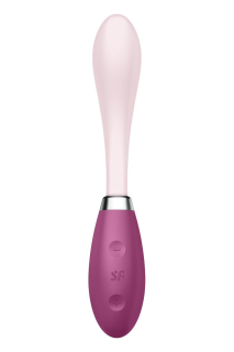Вібратор Satisfyer G-Spot Flex 3 Red, гнучкий стовбур із фіксацією положення - - фото №3