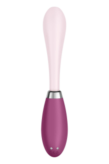 Вібратор Satisfyer G-Spot Flex 3 Red, гнучкий стовбур із фіксацією положення - - фото №5
