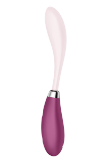 Вібратор Satisfyer G-Spot Flex 3 Red, гнучкий стовбур із фіксацією положення - - фото №2