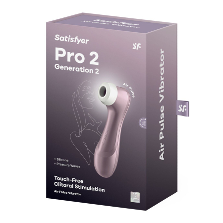 Вакуумний кліторальний стимулятор Satisfyer Pro 2 Generation 2 Violet - фото №10