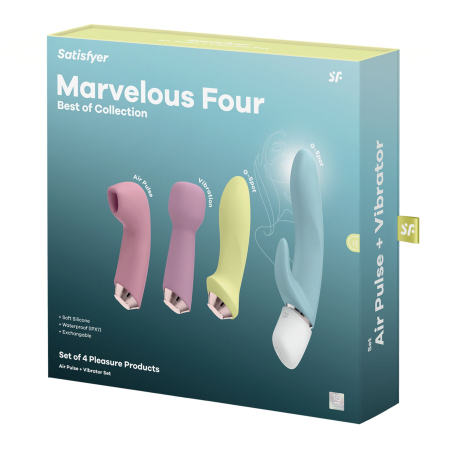 Подарунковий набір секс-іграшок Satisfyer Marvelous Four №8